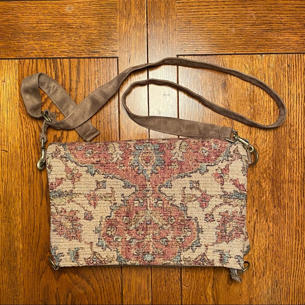 Atenti convertible crossbody tote